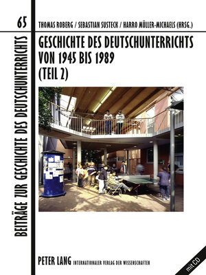 cover image of Geschichte des Deutschunterrichts von 1945 bis 1989 (Teil 2)